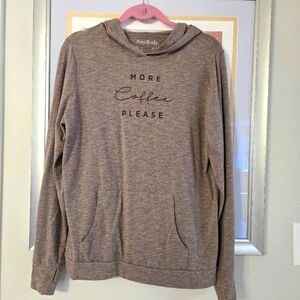 Any Body Cozy Knit Lux Lightweight Hoodie